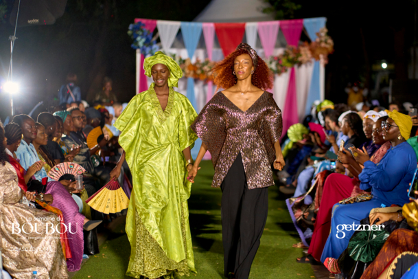 Astan Diawara – Boubou Mali with model