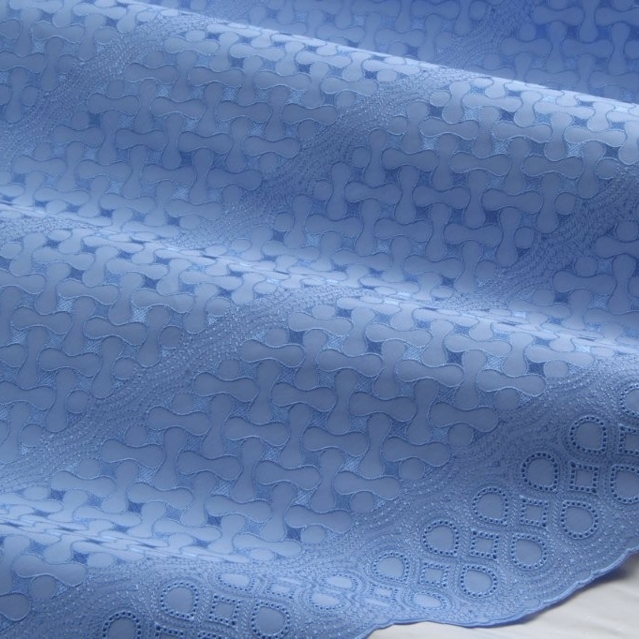 Polished Cotton powder blue