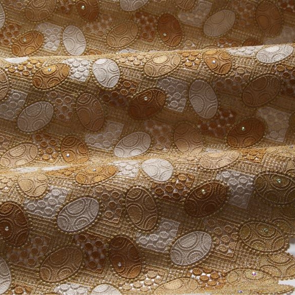Guipure gold-beige