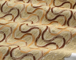 Guipure beige - brown