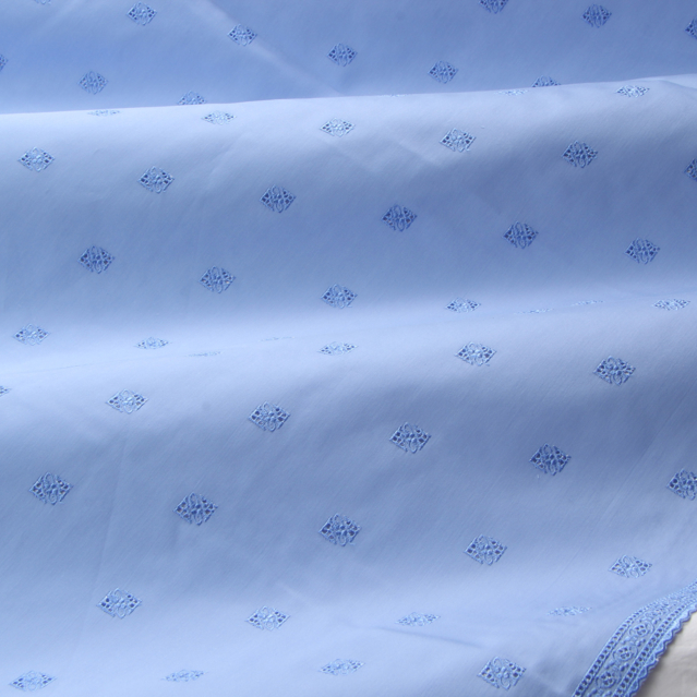 Polished Cotton light blue