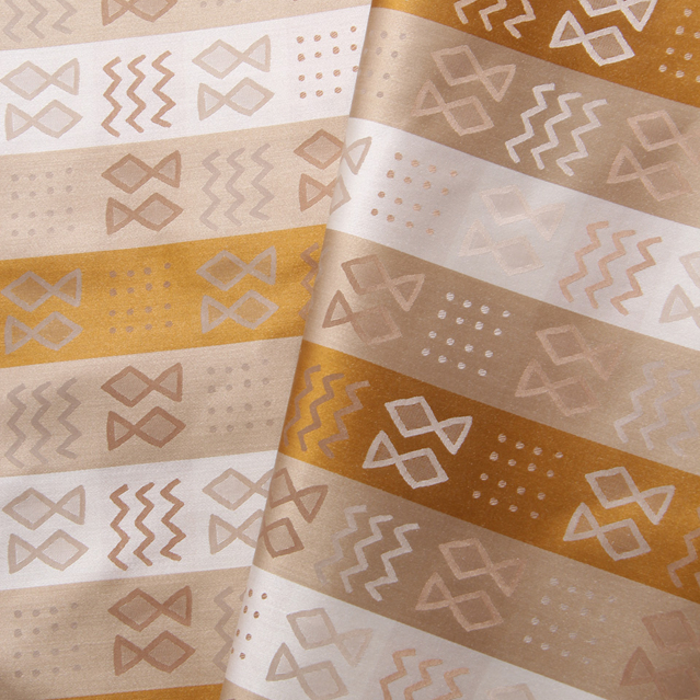 Bogolan beige-white-gold