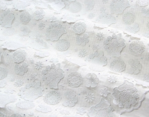 Net Lace white-silver