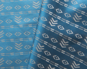 Bogolan teal-grey