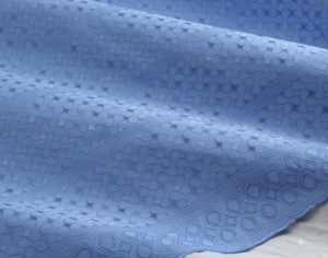 Polished Cotton powder blue