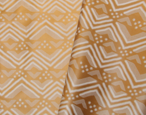 Bogolan orange-gold