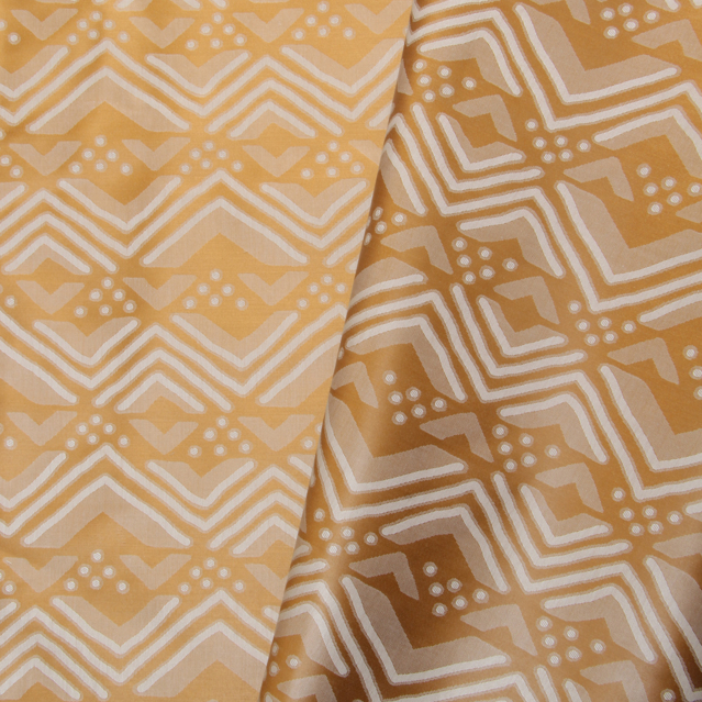 Bogolan orange-gold