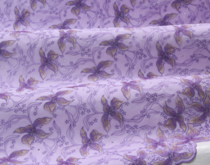 Embroidery lilac