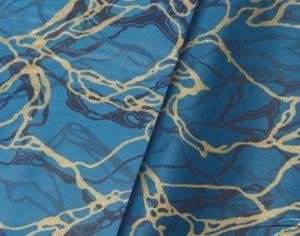 Doré Teal-gold