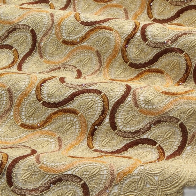 Guipure beige - brown
