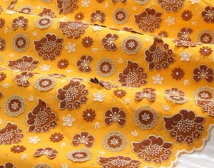 Embroidery yellow