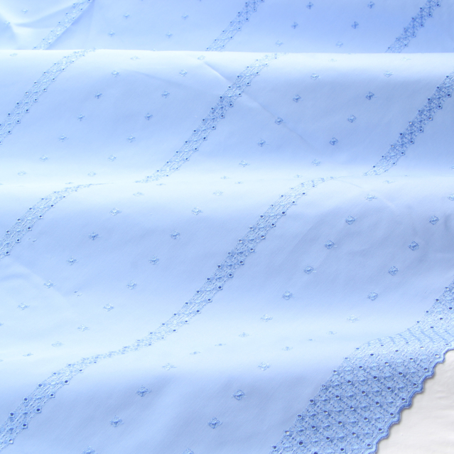 Polished Cotton light blue