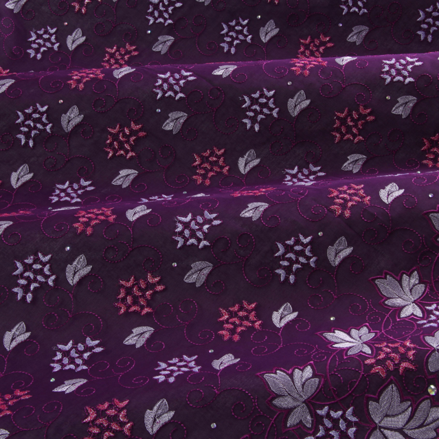 violet-burgundy red-white purple lurex