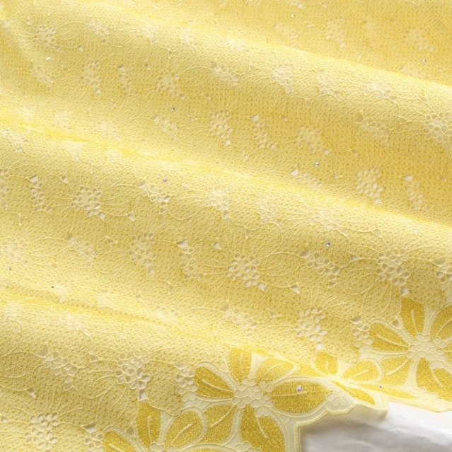 Embroidery yellow